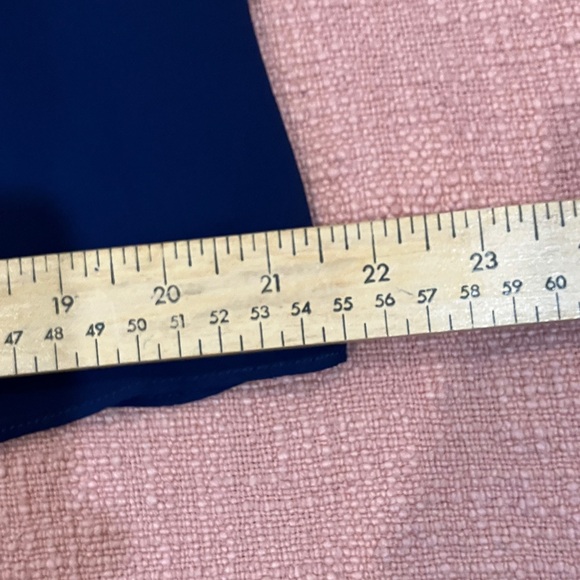 Naked Zebra  v-neck Navy Blue Mini Dress - Picture 16 of 16